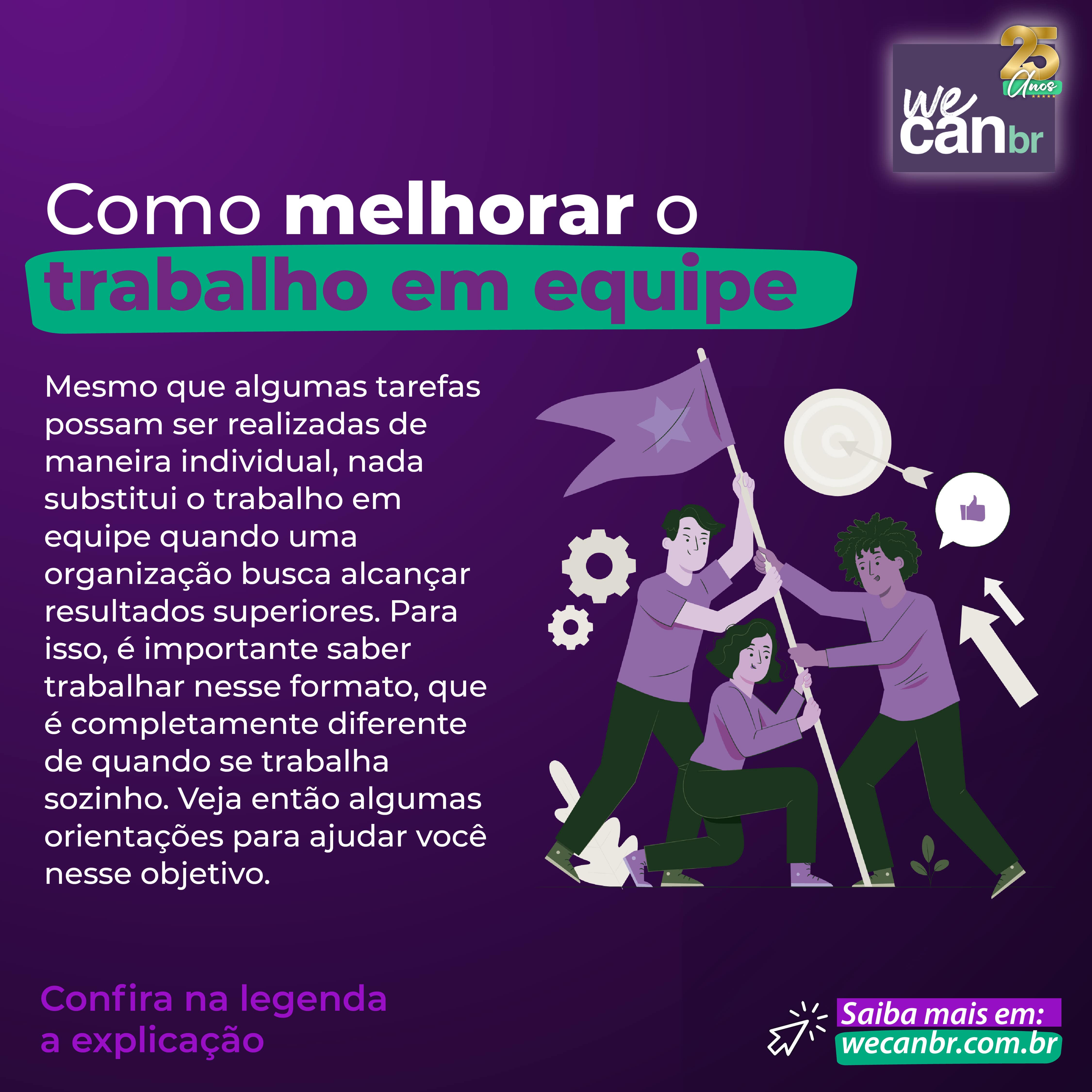 Como melhorar o trabalho em equipe