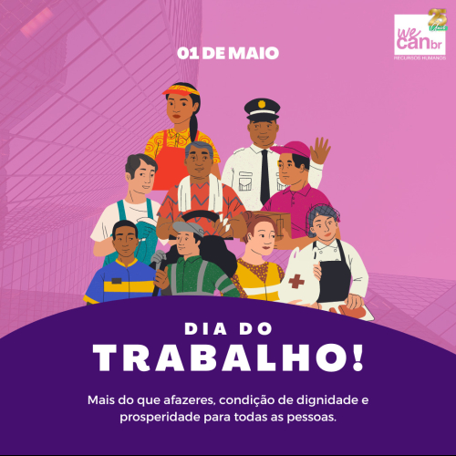 Feliz dia do trabalho!