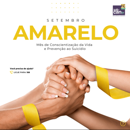 Setembro Amarelo: foco na saúde mental nas organizações