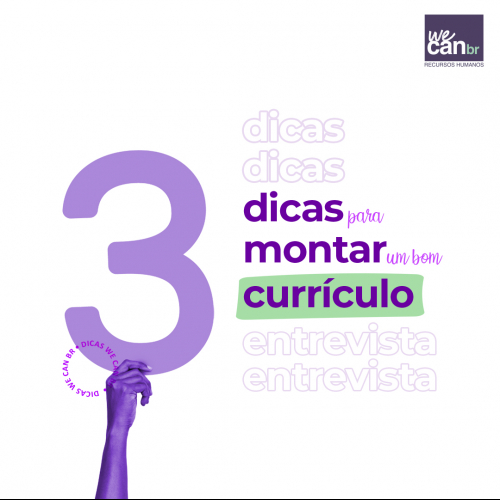 3 dicas para montar um bom currículo