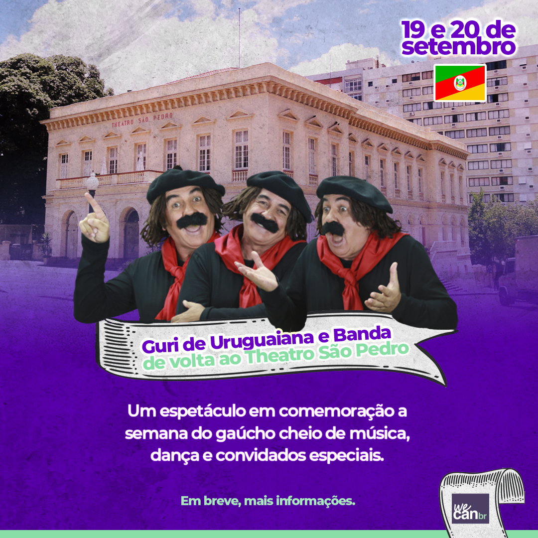 Guri de Uruguaiana e Banda no Theatro São Pedro